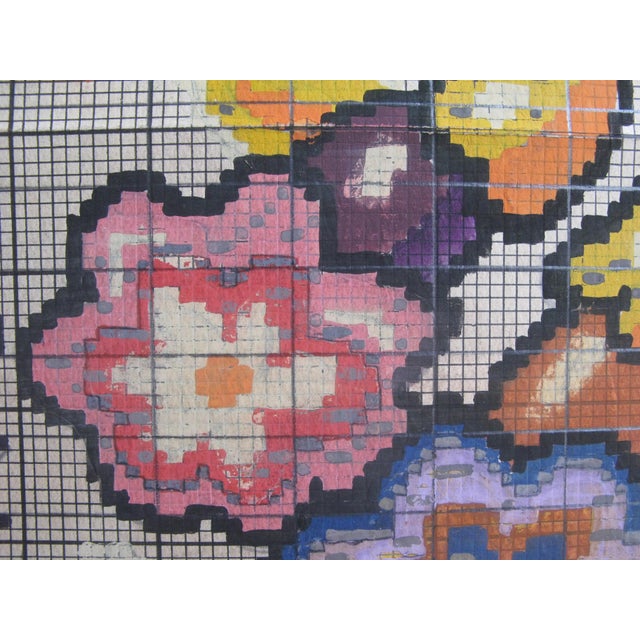 Antique French Textile Design For Sale - Image 6 of 9