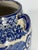 Ceramic 19th Century Moroccan Hand Painted Blue and White Ceramic Vase, 1890s For Sale - Image 7 of 12