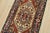 A traditional tribal Heriz rug hand-knotted with an all-wool pile on a cotton foundation. This oriental rug features a...