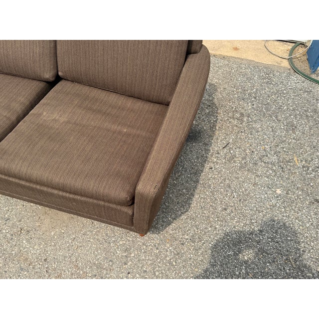 Mid-Century Danish Modern Four Seat Sofa by Folke Ohlsson for Dux For Sale - Image 11 of 12