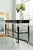 Contemporary Bolier Black Lacquer and Gold-Leaf Console Table by Decca Furniture, 2017 For Sale - Image 3 of 7