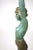 Metal Vintage Polychromed Metal Art Deco Lady Statue by Everlite For Sale - Image 7 of 9