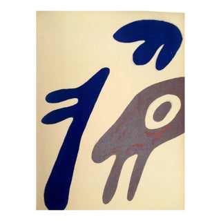 Jean Arp Original Lithograph XXe Siecle 1962 For Sale