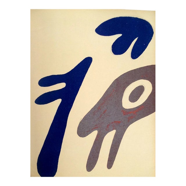 Jean Arp Original Lithograph XXe Siecle 1962 For Sale