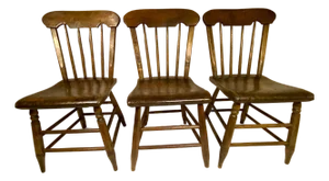19th Century Windsor Chairs - Set of 3