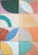 2020s 2026, Modernit Bauhaus Painting Diptych in Vivid Tones, Color-Field Windows Patterns, Acrylic Paint on Watercolor Paper by Natalia Roman For Sale - Image 5 of 10