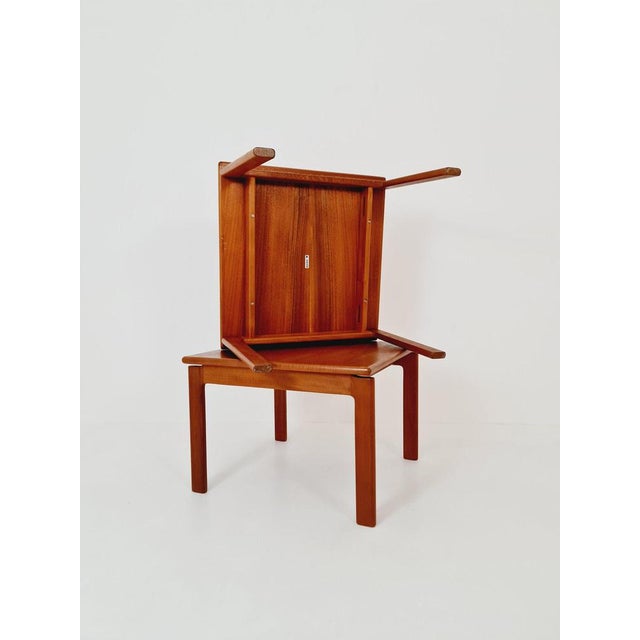 Brown Danish Teak Coffee / Side Table from Komfort, 1960s For Sale - Image 8 of 12