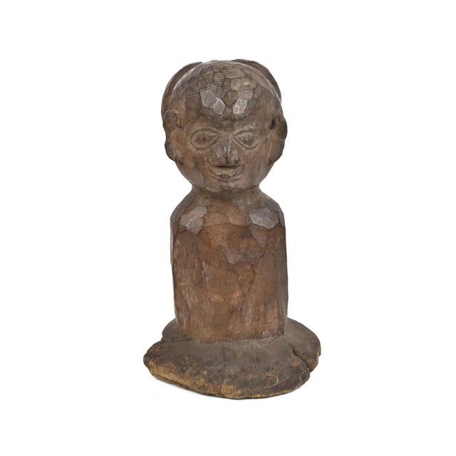 African Early 20th Century Lobi Two-Face Figure Burkina Faso For Sale - Image 3 of 6