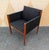 Vintage Shaker Style Armchair With Hand-Woven Canvas Checkerboard Seat For Sale In Washington DC - Image 6 of 10
