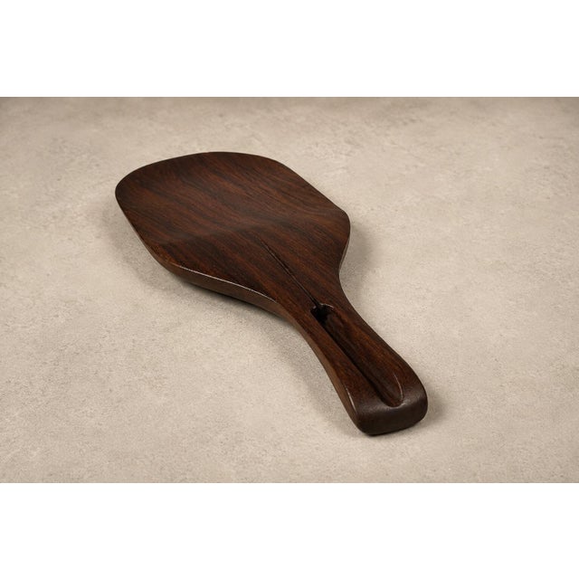 1960s Brazilian Modern Charcuterie Platter in Rosewood, Attributed to Jean Gillon For Sale In New York - Image 6 of 16