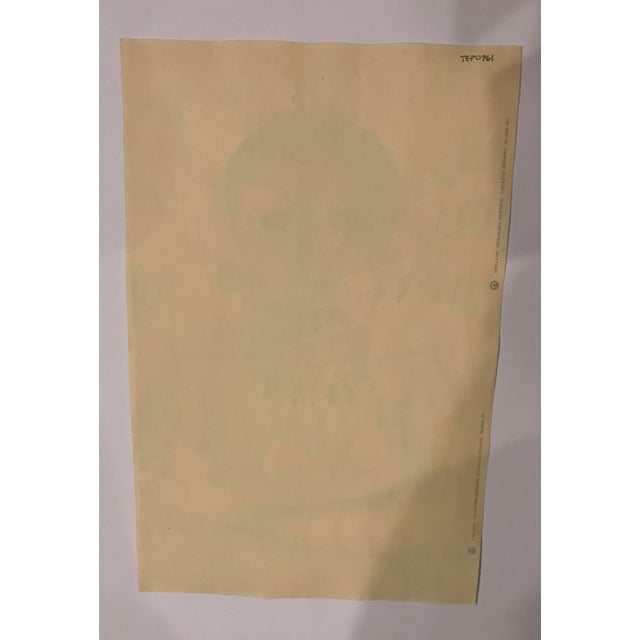 Contemporary Original E.J.Hartmann Abstract Expressionist Portrait Painting Signed For Sale - Image 4 of 4