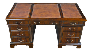 Traditional Mahogany Executive Desk