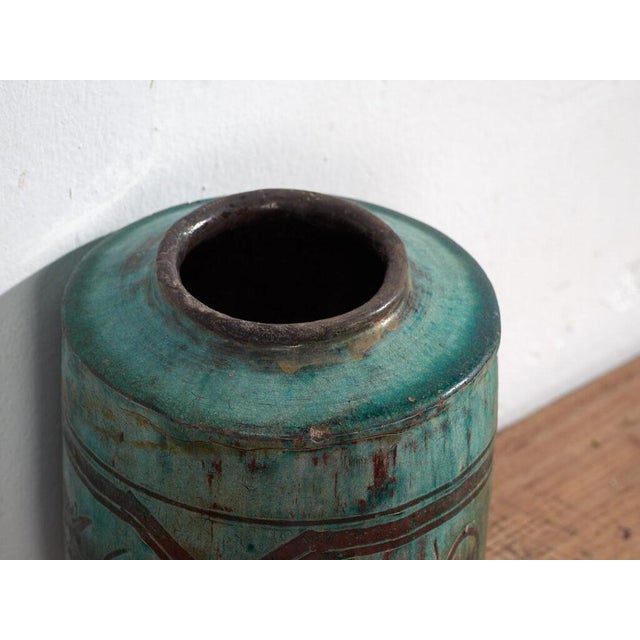 Antique Chinese Ceramic Vase For Sale - Image 3 of 6