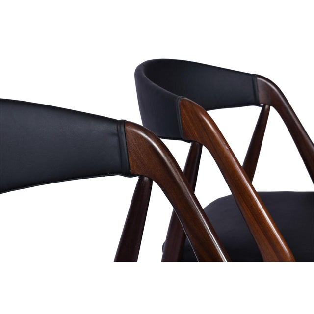 Black 8 Kai Kristiansen #31 Danish Rosewood Dining Chairs For Sale - Image 8 of 17