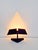 1980s Postmodern Metal & Glass Wall Lamp, Italy, 1980s For Sale - Image 5 of 11