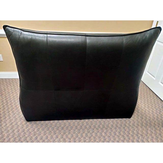 1980s Leather Sitting Set Rock Series Gerard Van Den Berg Montis For Sale - Image 11 of 14