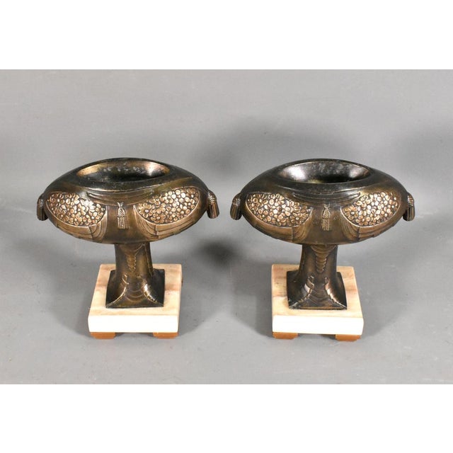1920s French Art Deco Garniture, 1920s, Set of 2 For Sale - Image 5 of 16