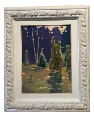 Vladimir Joukov, Autumn Fairy Tale, 1953, Oil on Canvas, Framed