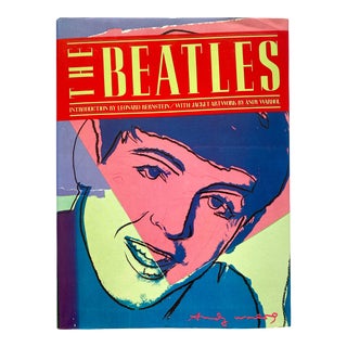 " the Beatles " Vintage 1980 First Edition Iconic Andy Warhol Cover Art Hardcover Photography Book For Sale