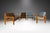 1970s Danish Modern Teak Room Set Sofa Loveseat and Pair of Armchairs For Sale - Image 9 of 12