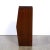 Mid 20th Century Modernist Sculptural Bookmatched Walnut Convex Faceted Minimalist Pedestal For Sale - Image 5 of 10
