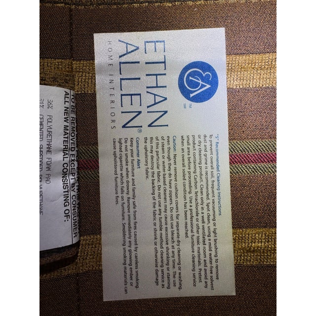 1990s 1990s Ethan Allen Hollywood Regency Roma Italian Carved Lounge Chairs-a Pair For Sale - Image 5 of 6