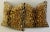 Brown Scalamandre Leopardo/Leopard Feather/Down Pillows 24" Square - Pair For Sale - Image 8 of 11