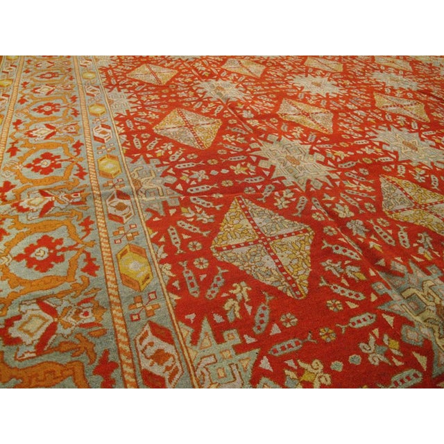 Early 20th Century Galerie Shabab Early 20th Century Indian Amritsar Carpet For Sale - Image 5 of 10