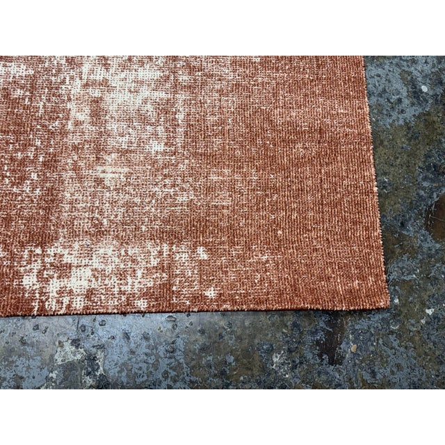 Textile 6ft × 8ft 11in West Elm Sonata Rug in Burnt Umber For Sale - Image 7 of 12