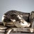 925 Silver Plated Antelope Sculpture by F.lli Raddi Firenze For Sale - Image 3 of 9