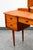 1960s Mid Century Danish Modern Vanity Chest Dresser Teak Adjustable Mirror 5 Drawers For Sale - Image 5 of 12