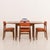 1960s Mid-Century Danish Square Teak Table with Hidden Extensions, 1960s For Sale - Image 5 of 13
