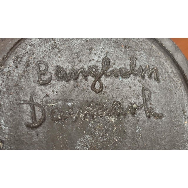 Mid-Century Modern Danish Studio Pottery Bowl from Bangholm, 1960s For Sale - Image 15 of 16