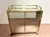 20th-Century Rolling Bar in Brass with Mirrored Front, 1970s For Sale - Image 12 of 13
