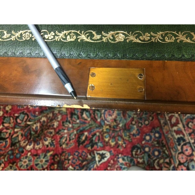 Vintage Secretary Desk, Double Bonnet Secretary Desk For Sale - Image 16 of 17