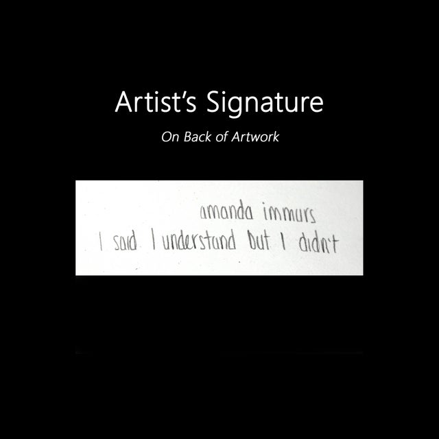 I Said I Understand but I Didn't - Original Narrative Figurative Watercolor and Graphite Painting For Sale In Los Angeles - Image 6 of 6