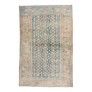Antique Persian Bijar Rug, 03'11 X 06'00 For Sale