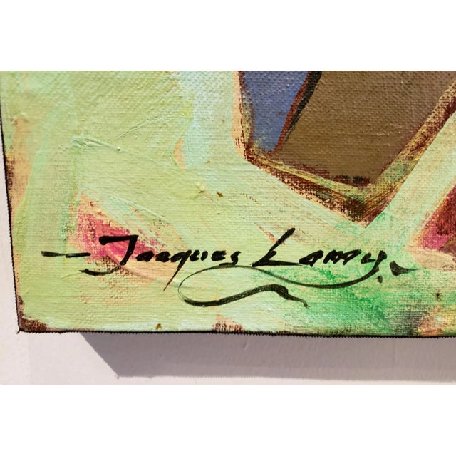 2000 - 2009 Bright Spanish Landscape House on a Hill by Jacques Lamy For Sale - Image 5 of 7