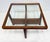 1970s Vintage Coastal Modern Reed Coffee Table With Inset Glass Top, Newly Restored For Sale - Image 5 of 6
