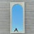 1980s Postmodern Marbleized Formica Wall Mirror For Sale - Image 10 of 10