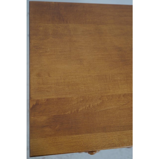 Pair Ethan Allen Country Colors Maple 4 Drawer Nightstands For Sale - Image 15 of 17