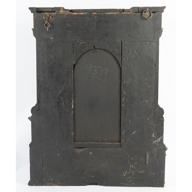 Wood 17th Century Carved Wood Mirror with Colonnades For Sale - Image 7 of 8