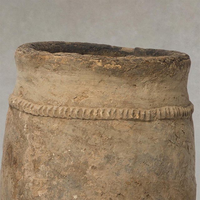 Moroccan Berber Clay Jar in Earthenware For Sale - Image 4 of 7