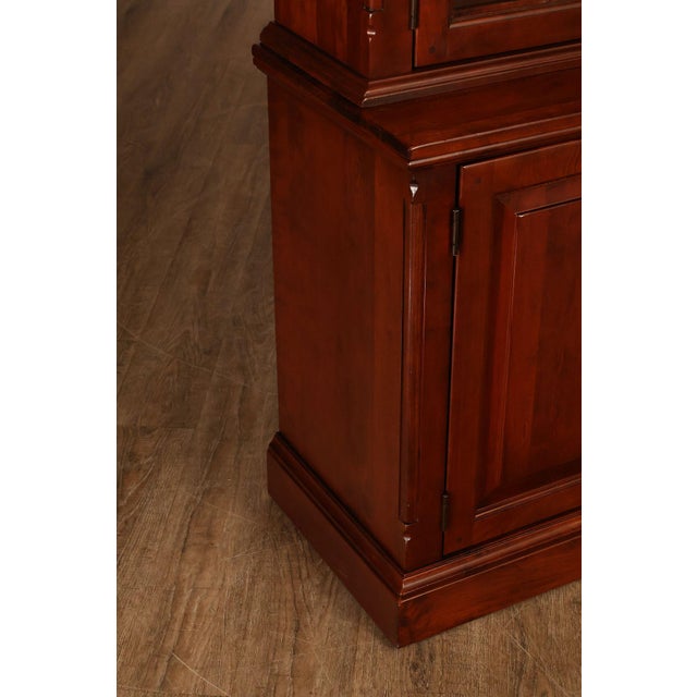 Lexington Bob Timberlake Cherry Breakfront Bookcase For Sale - Image 12 of 18