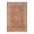 Shabby Chic Pak-Persian Orange/Tan Wool Rug - 8'0'' X 10'1'' For Sale