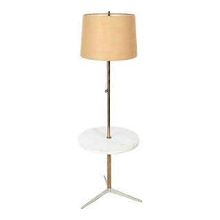 1960s Mid Century Laurel Lamp Co. Brass Table Floor Lamp For Sale