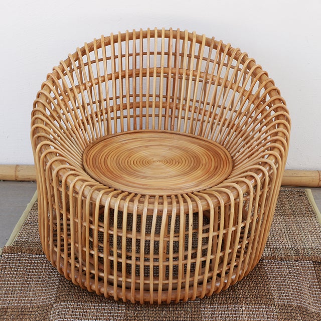 Kiri Rattan Chair The Kiri Rattan Chair is a beautifully handcrafted piece made by skilled artisans, using high-quality...