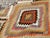 Vintage Diamond Design Turkish Kilim Rug - 68" X 116.5" For Sale In Raleigh - Image 6 of 11