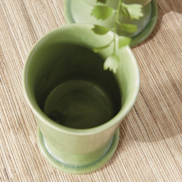 Kelcy Footed Cachepots, Set Of 2 For Sale In Chicago - Image 6 of 6