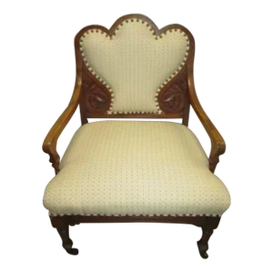 Early 20th Century Antique Aesthetic Movement Arm Chair